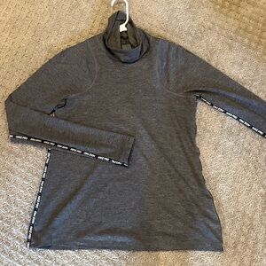 Nike Gray Dri-FIT Long Sleeve Top